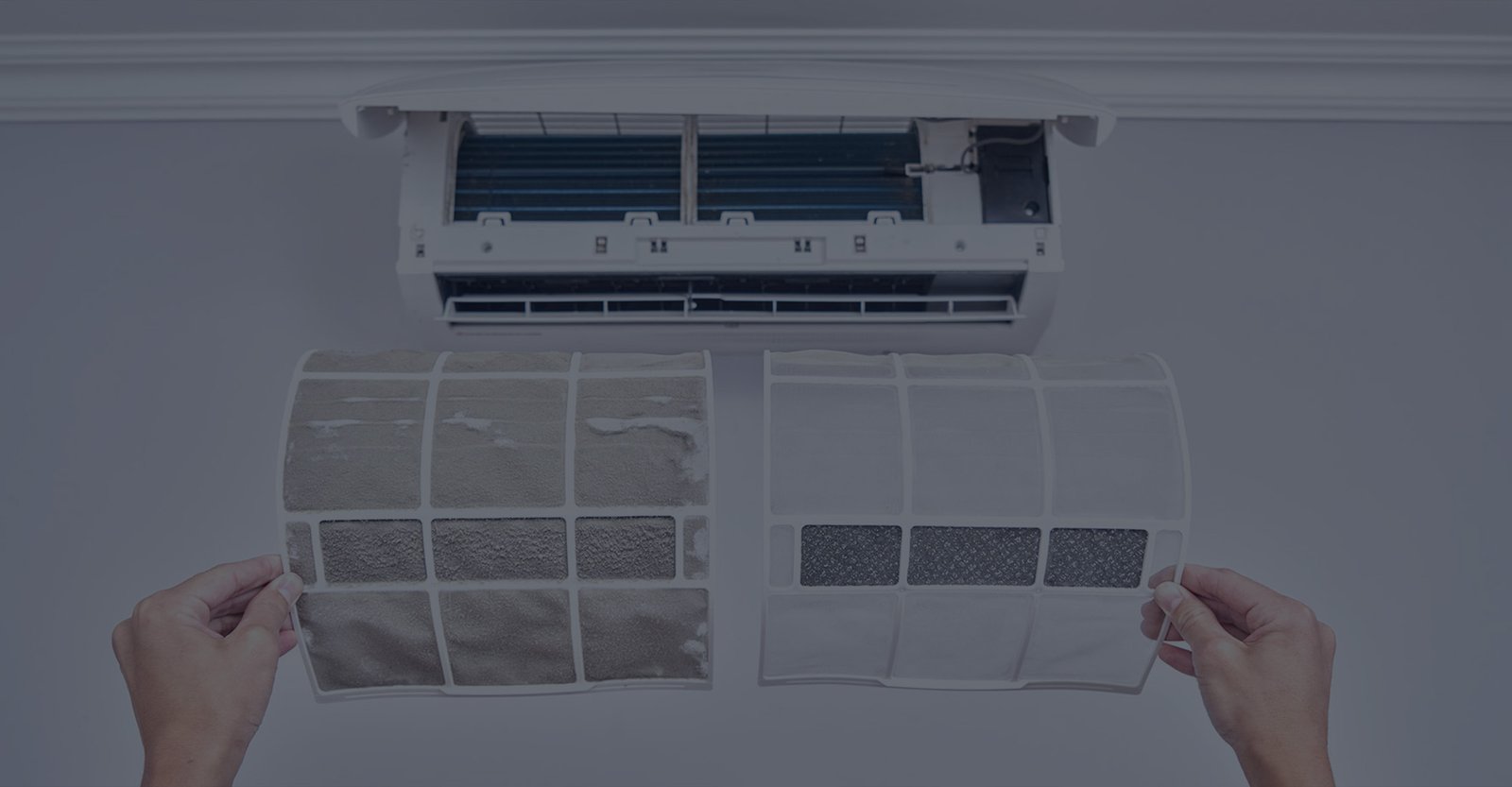 conserto de ar condicionado limpeza de filtro