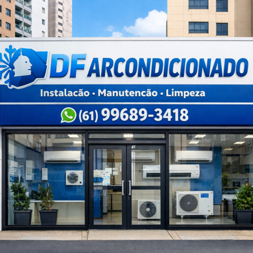 DF arcondicionado loja de manutenção de ar condicionado aguas claras